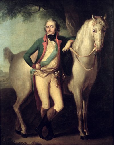 Prince Josef Anton Poniatowski (1763-1813) près de son cheval - Giuseppe or Josef Grassi